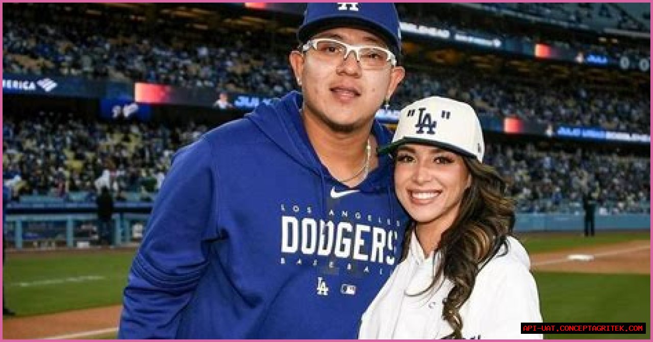 Julio Urías' Wife: The Pitcher's Girlfriend, Daisy Perez, Threw the First Pitch in a Game